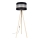 Gulvlampe CORAL 1xE27/60W/230V beige/sort/guld
