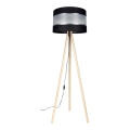 Gulvlampe CORAL 1xE27/60W/230V beige/sort/mat krom