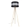 Gulvlampe CORAL 1xE27/60W/230V beige/sort/mat krom