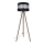 Gulvlampe CORAL 1xE27/60W/230V brun/sort/mat krom