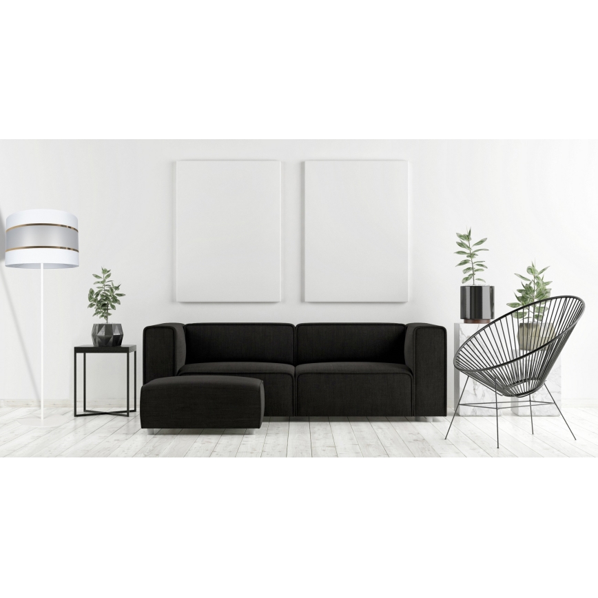Gulvlampe CORAL 1xE27/60W/230V hvid