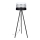 Gulvlampe CORAL 1xE27/60W/230V wenge/sort/hvid/mat krom