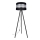 Gulvlampe CORAL 1xE27/60W/230V wenge/sort/mat krom
