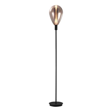 Gulvlampe DENSO 1xG9/5W/230V kobber/sort