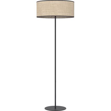 Gulvlampe ECO 1xE27/15W/230V beige/rattan