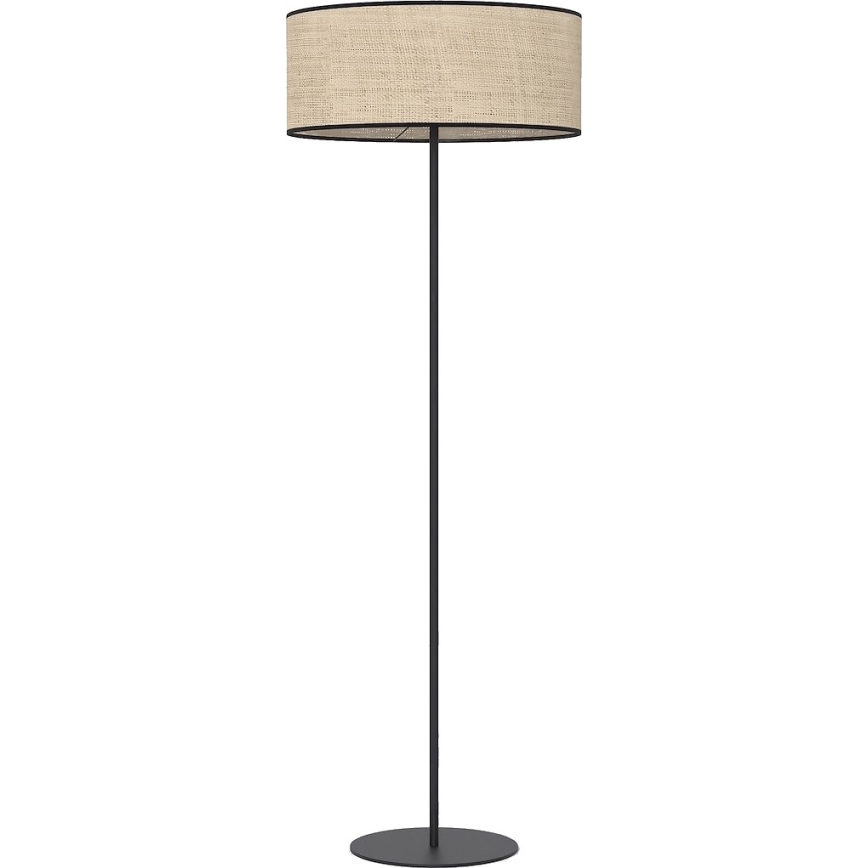 Gulvlampe ECO 1xE27/15W/230V beige/rattan