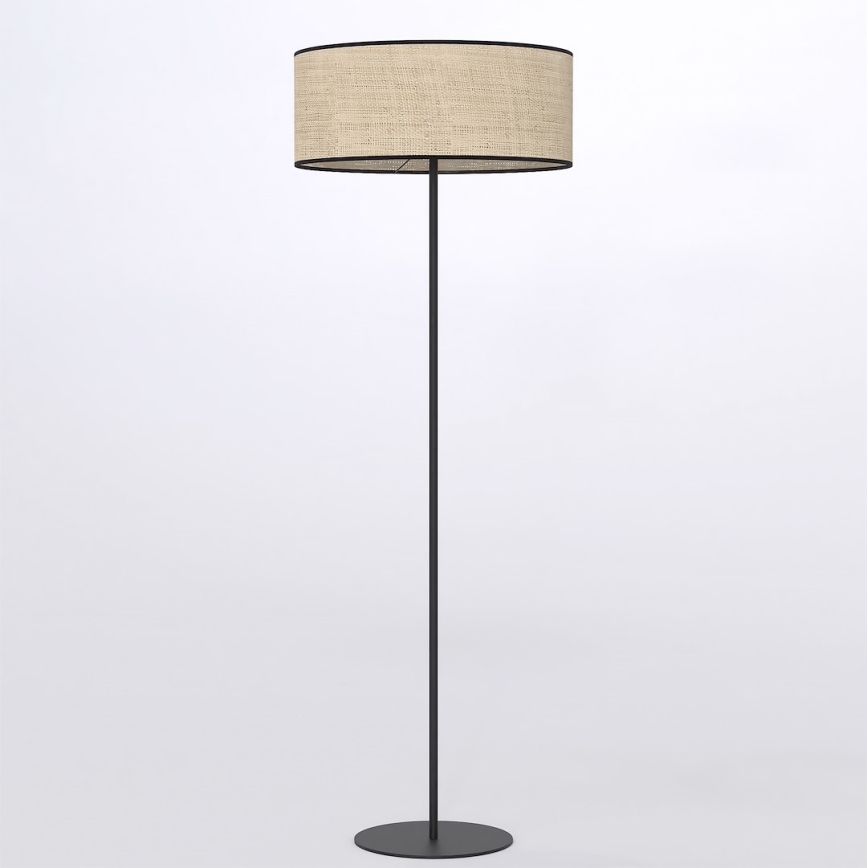 Gulvlampe ECO 1xE27/15W/230V beige/rattan