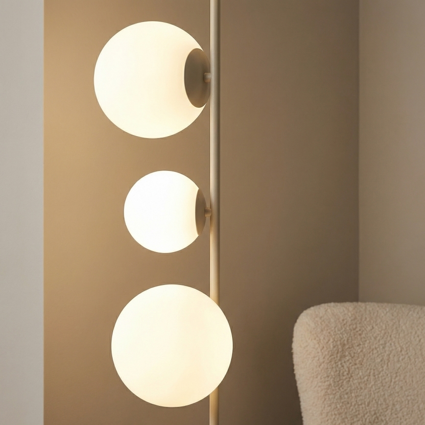 Gulvlampe ETNO 4xG9/8W/230V beige