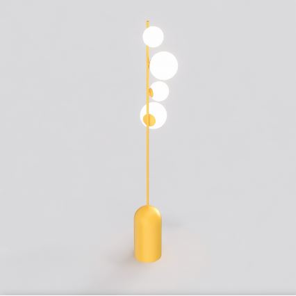 Gulvlampe ETNO 4xG9/8W/230V orange