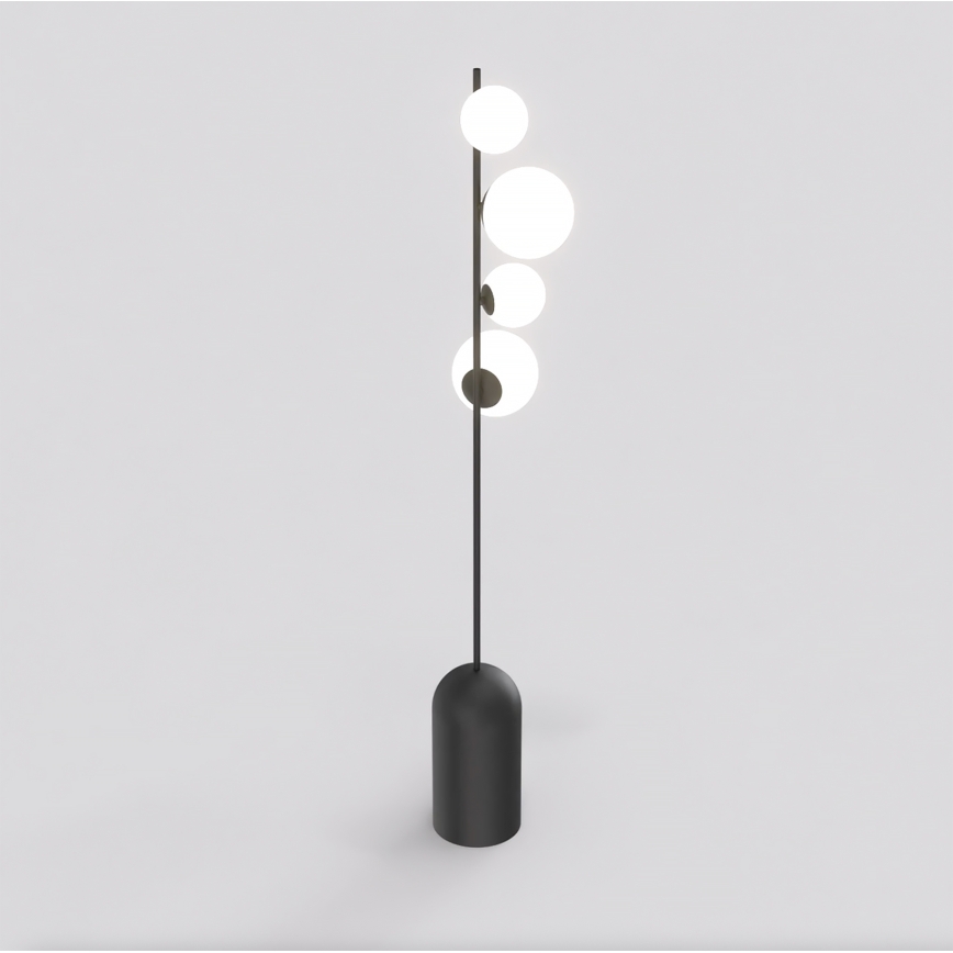 Gulvlampe ETNO 4xG9/8W/230V sort