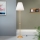 Gulvlampe FONSA 1xE27/60W/230V hvid/guldfarvet