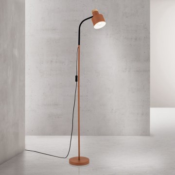 Gulvlampe GILI 1xE27/40W/230V teglrød