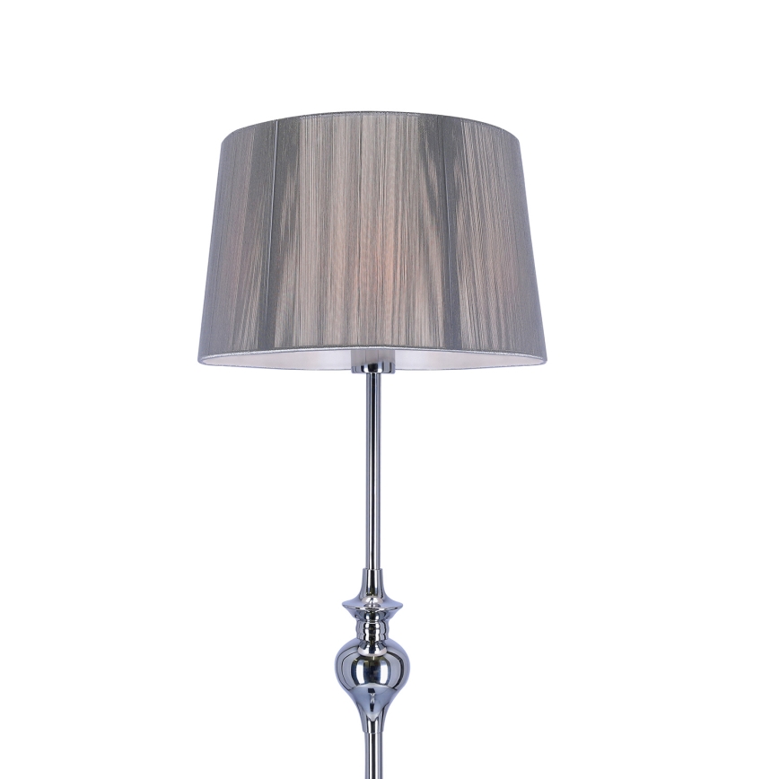 Gulvlampe GILLENIA 1xE27/60W/230V sølv