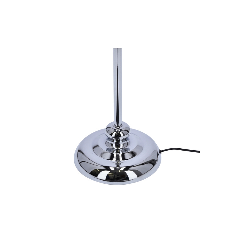 Gulvlampe GILLENIA 1xE27/60W/230V sølv
