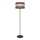 Gulvlampe HELEN 1xE27/15W/230V brun/sort/gylden
