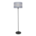 Gulvlampe HELEN 1xE27/15W/230V grå/sort