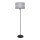 Gulvlampe HELEN 1xE27/15W/230V grå/sort