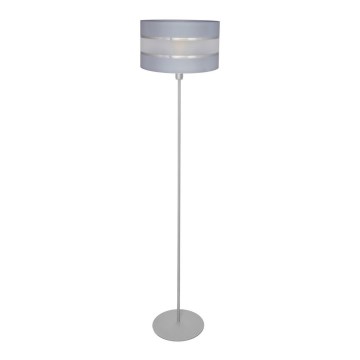 Gulvlampe HELEN 1xE27/15W/230V grå/sølvfarvet