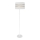 Gulvlampe HELEN 1xE27/15W/230V hvid/gylden