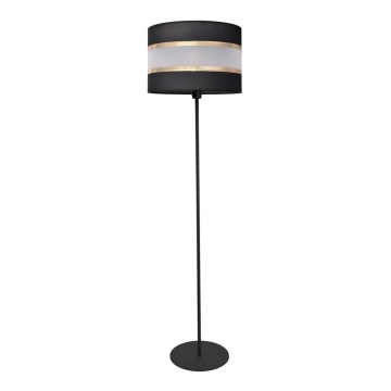 Gulvlampe HELEN 1xE27/15W/230V sort/gylden
