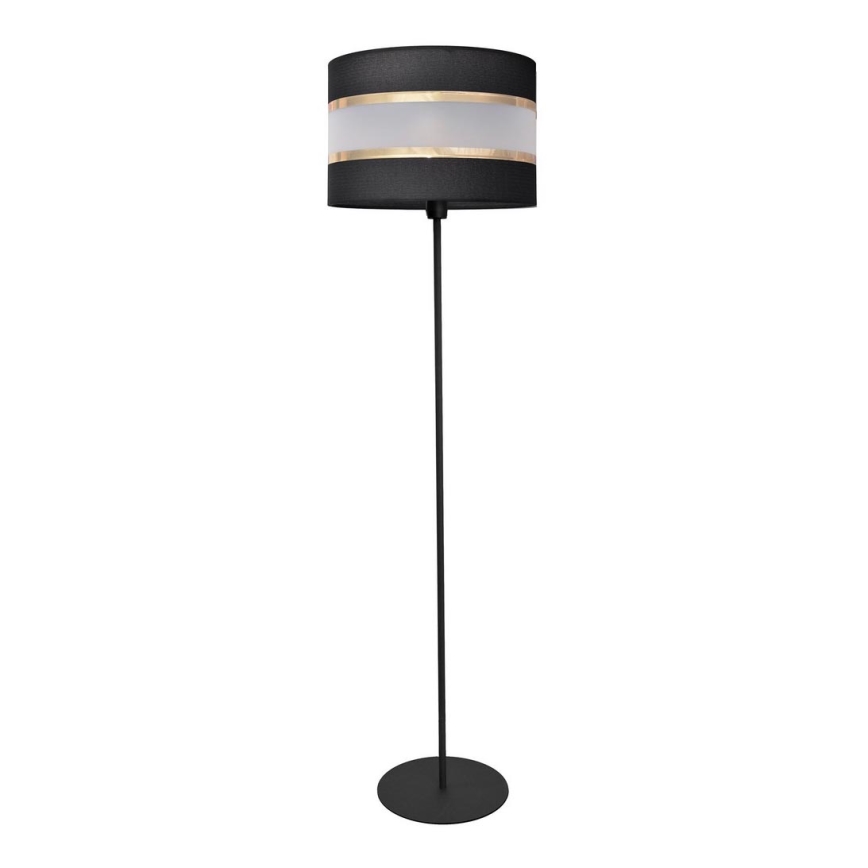 Gulvlampe HELEN 1xE27/15W/230V sort/gylden