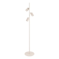 Gulvlampe KARBON 3xGU10/10W/230V cremefarvet