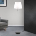Gulvlampe LUDWIG 1xE27/40W/230V hvid/sort