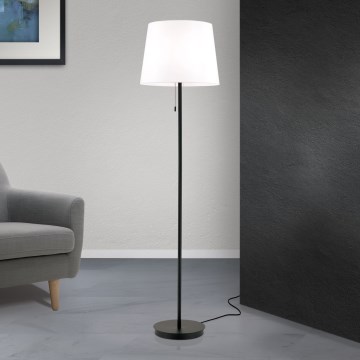 Gulvlampe LUDWIG 1xE27/40W/230V hvid/sort