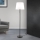 Gulvlampe LUDWIG 1xE27/40W/230V hvid/sort