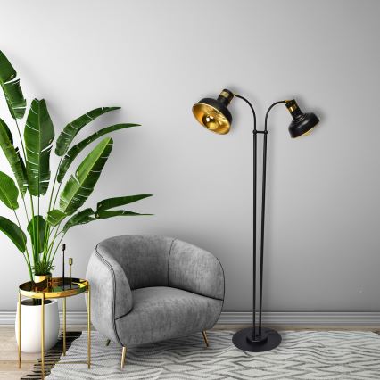 Gulvlampe MARGO 2xE27/5,5W/230V