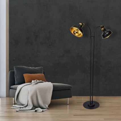 Gulvlampe MARGO 2xE27/5,5W/230V