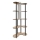 Gulvlampe med hylder 1xE27/40W/230V 150 cm sort/beige