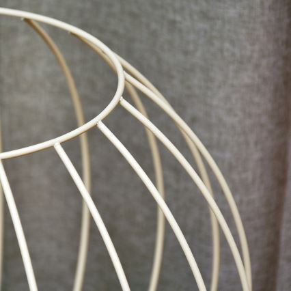 Gulvlampe MERCURE 1xE27/15W/230V cremefarvet