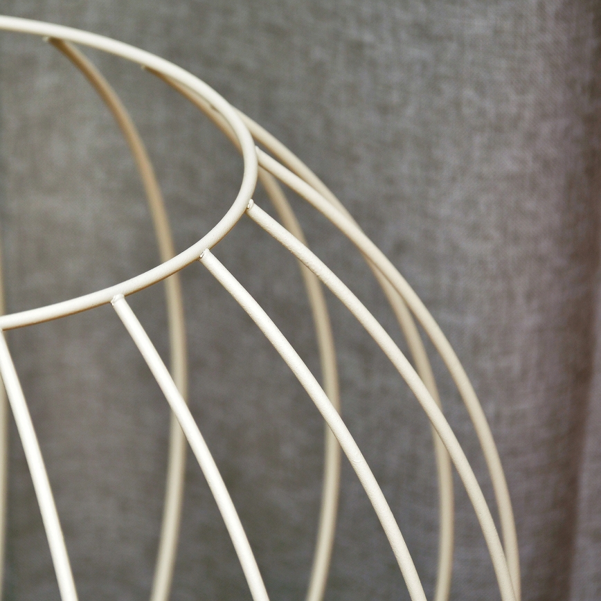 Gulvlampe MERCURE 1xE27/15W/230V cremefarvet