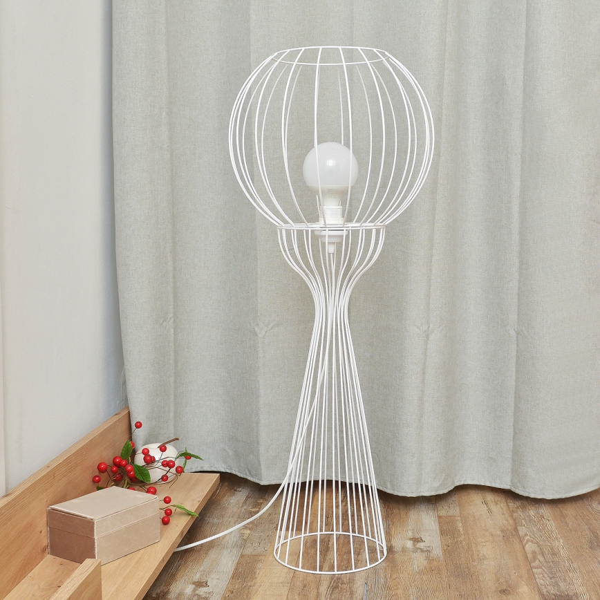 Gulvlampe MERCURE 1xE27/15W/230V hvid