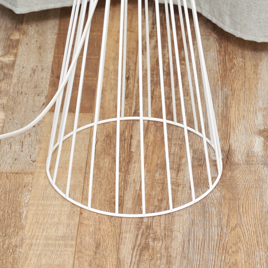 Gulvlampe MERCURE 1xE27/15W/230V hvid