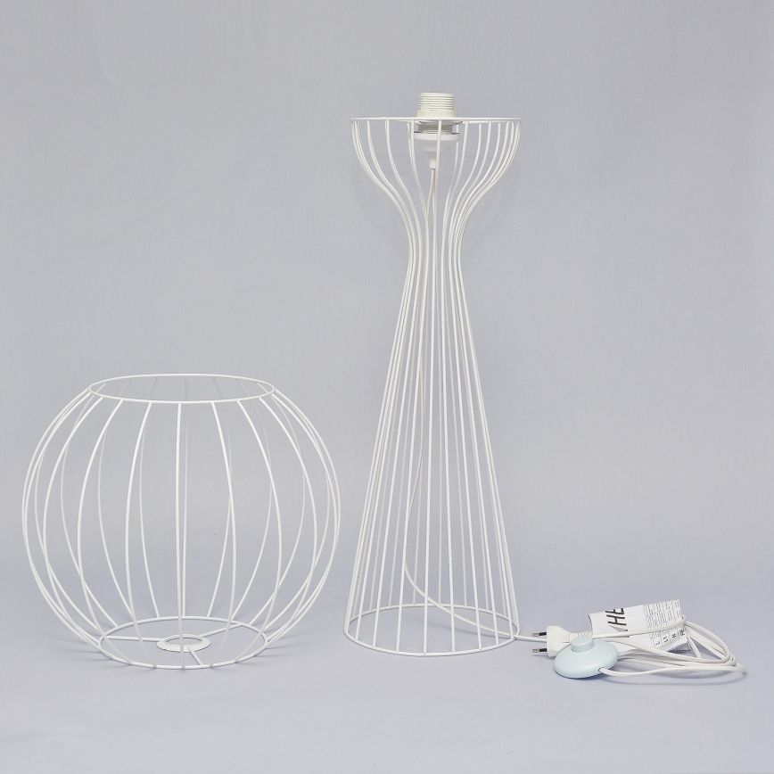 Gulvlampe MERCURE 1xE27/15W/230V hvid