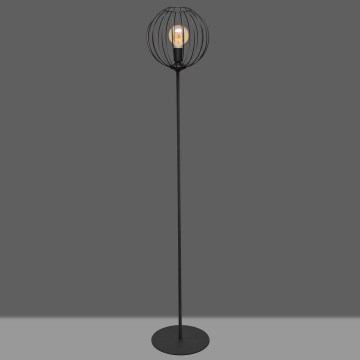 Gulvlampe MERCURE 1xE27/15W/230V sort