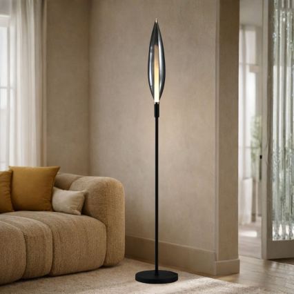 Gulvlampe NORDIC 1xG9/5W/230V sort krom