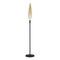 Gulvlampe NORDIC 1xG9/5W/230V sort/røget beige