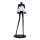 Gulvlampe SILUETTE 6xE27/25W/230V 180 cm Human Ball