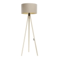 Gulvlampe STANDART 1xE27/60W/230V beige