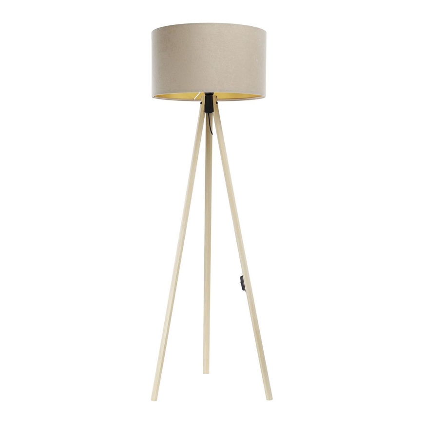 Gulvlampe STANDART 1xE27/60W/230V beige
