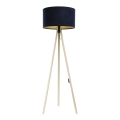 Gulvlampe STANDART 1xE27/60W/230V blå/beige