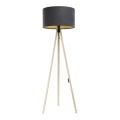 Gulvlampe STANDART 1xE27/60W/230V grå/beige