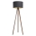Gulvlampe STANDART 1xE27/60W/230V grå/wenge