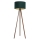 Gulvlampe STANDART 1xE27/60W/230V grøn/wenge