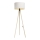 Gulvlampe STANDART 1xE27/60W/230V hvid/beige