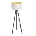 Gulvlampe STANDART 1xE27/60W/230V hvid/wenge