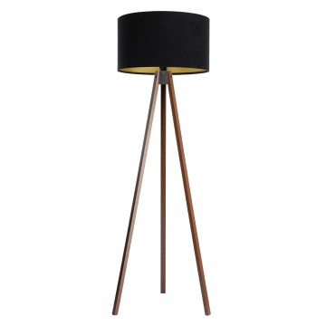 Gulvlampe STANDART 1xE27/60W/230V sort/wenge
